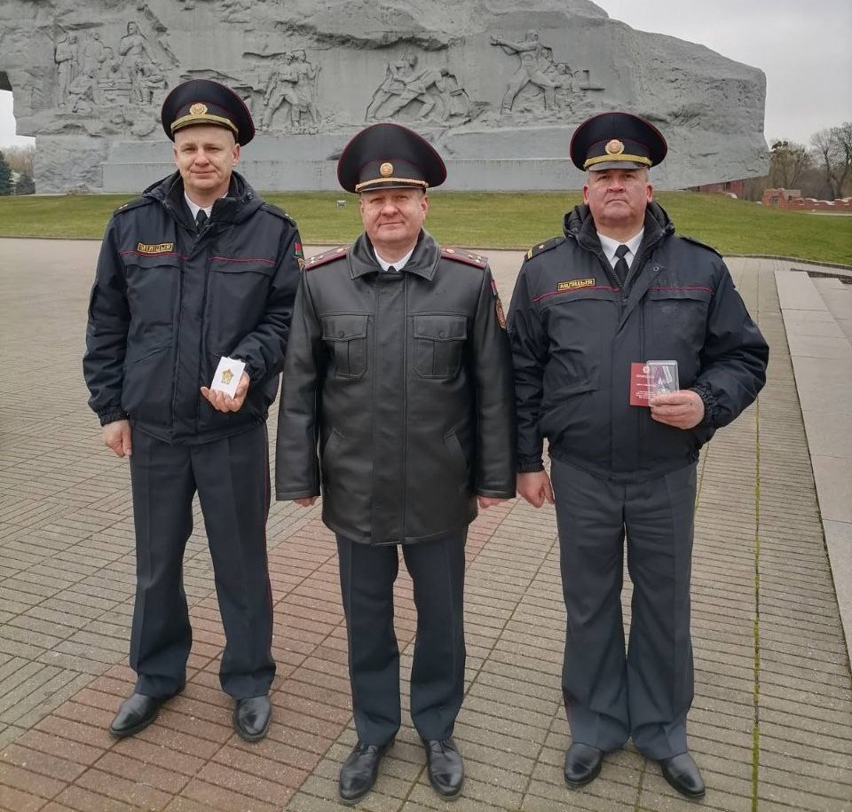 Двое сотрудников Каменецкого РОВД отмечены наградами в Брестской крепости –  KAMENEC.BY инфопортал Каменецкого района